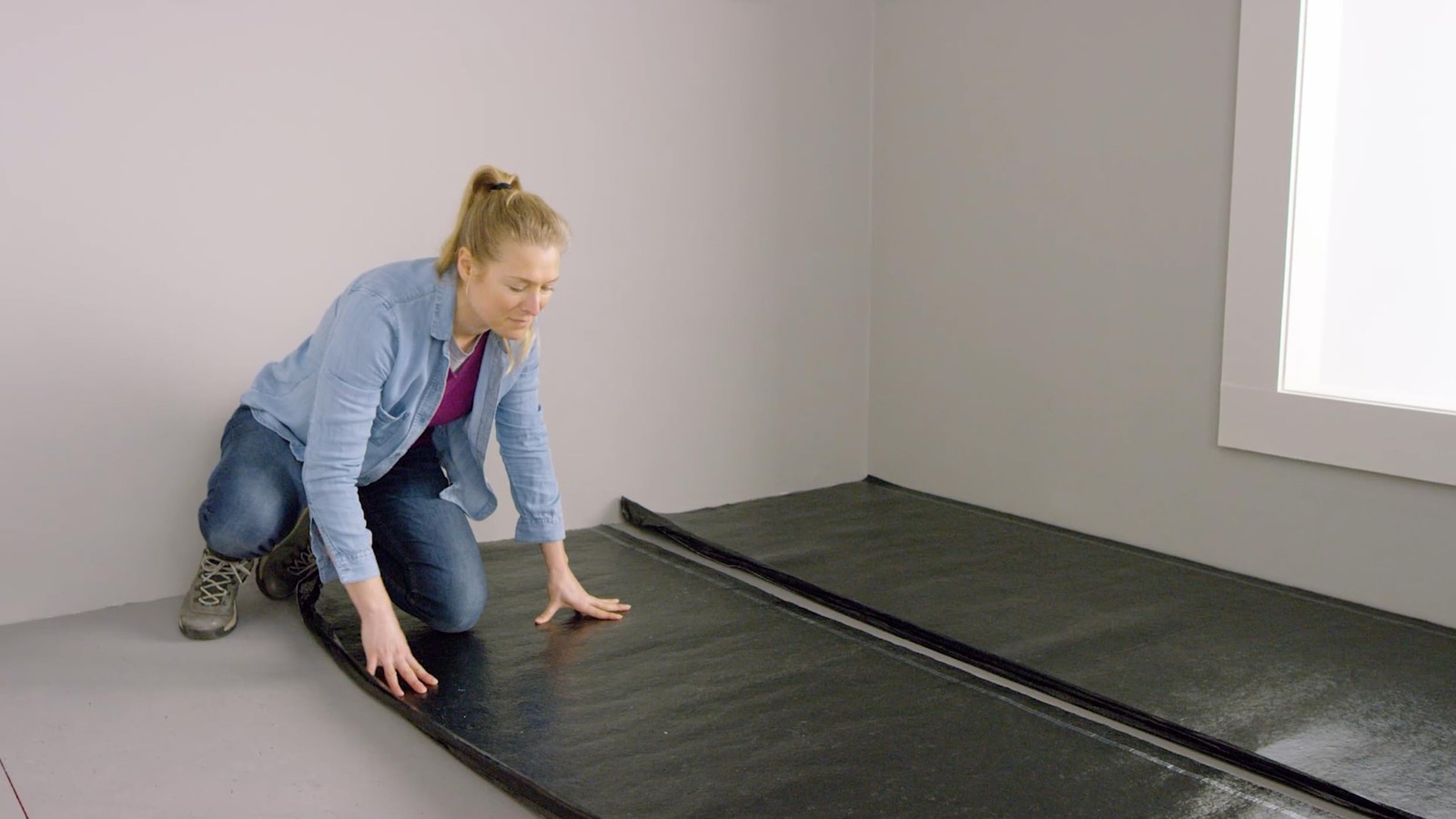QuietWalk LV Luxury Vinyl, Laminate, or Wood Underlayment (Float, Glue, or Na…