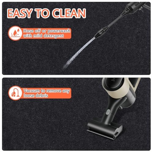 Oil Spill Mat, 48×72 Inch Garage Floor Mat for Under Car, Waterproof, 48″ x 72″