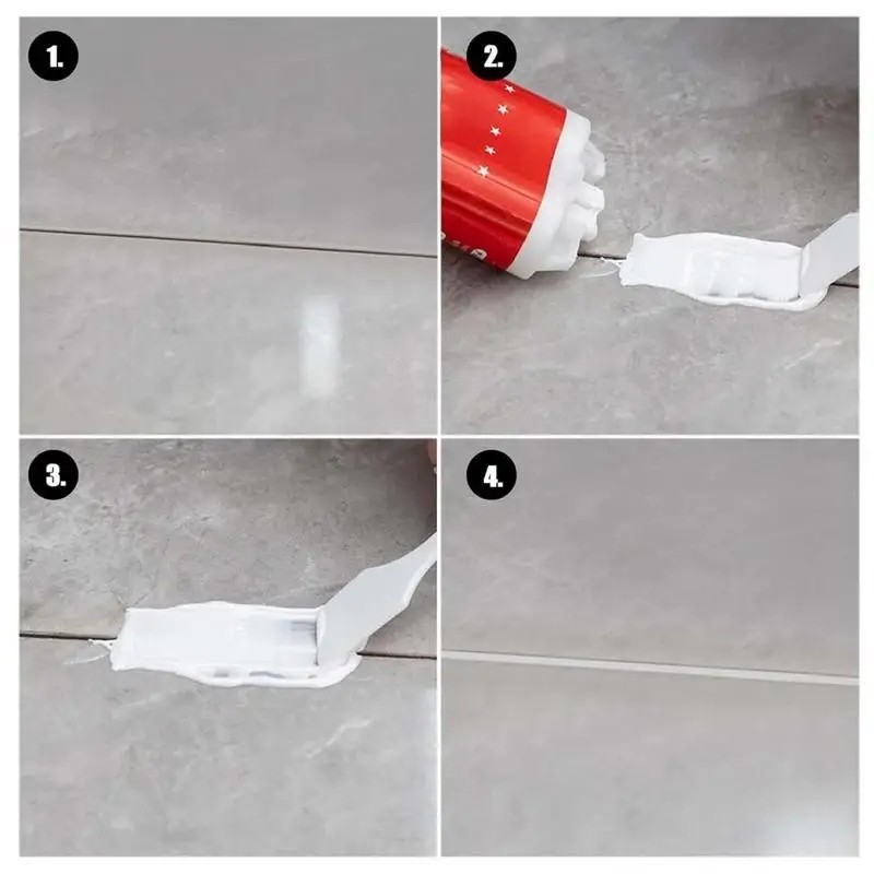 50ml Tile Ceramic Repair Paste Quick Dry Fix for Tub Sink Crack Chip Repair