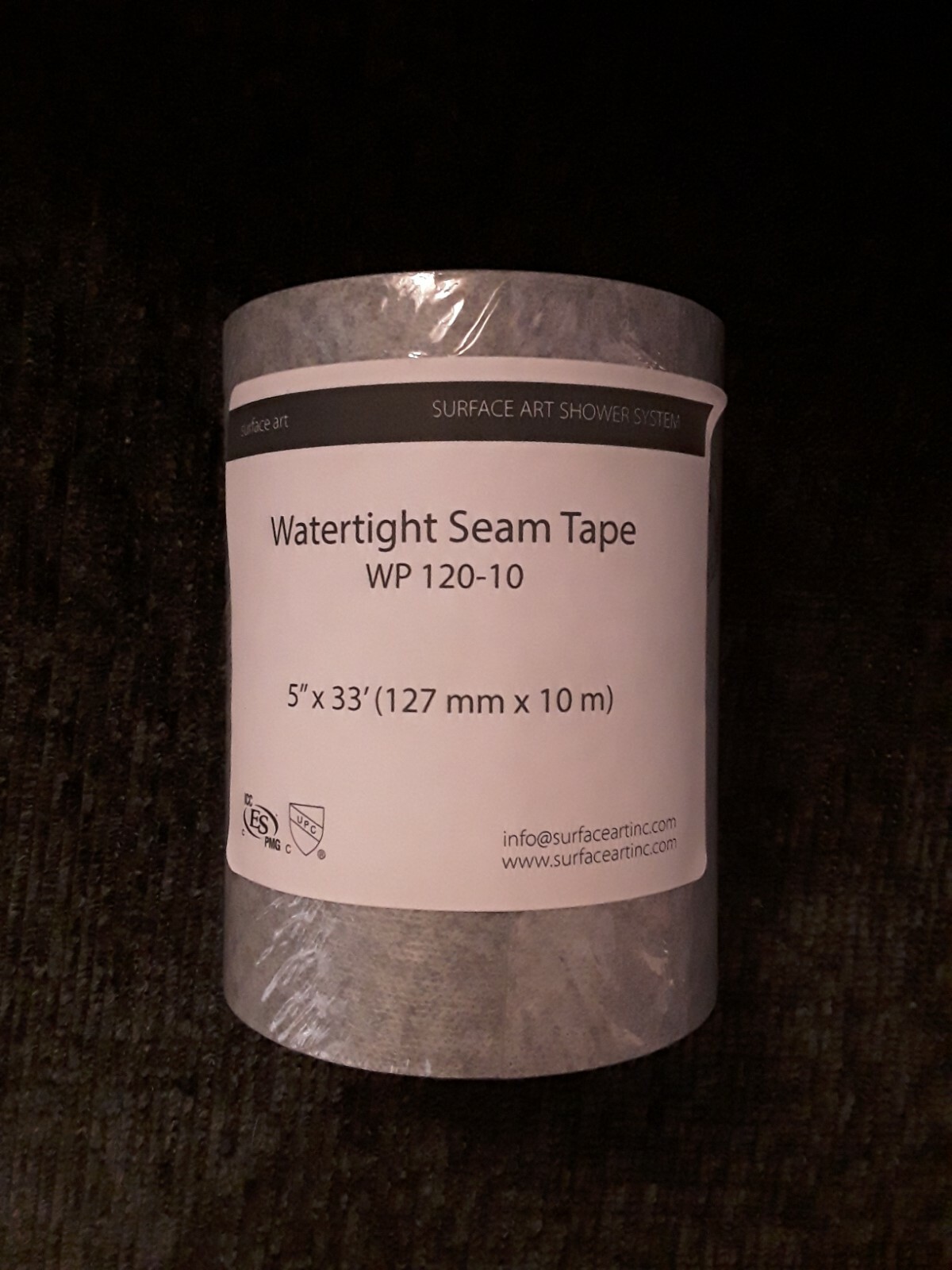 Surface Art WaterTight Seam Tape Strip 5″ X33′ Shower Waterproofing Membrane NEW