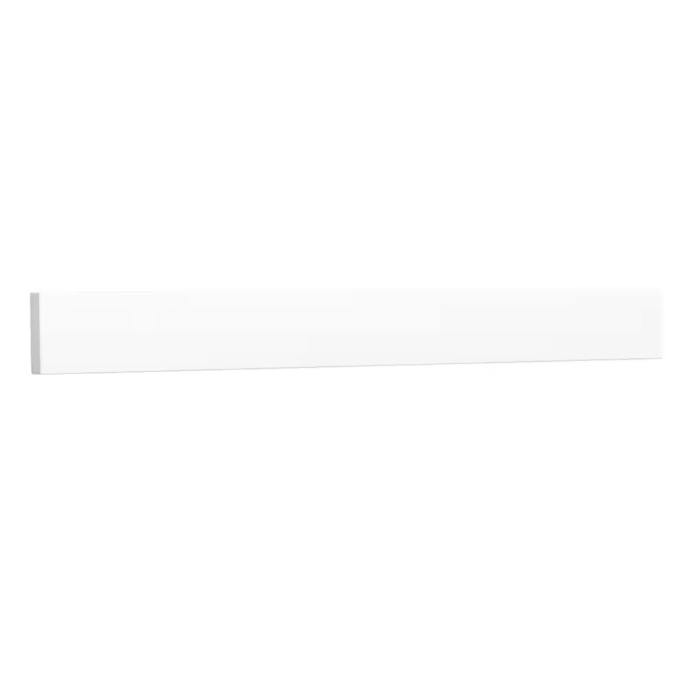 30 In. Cultured Marble Backsplash in White
