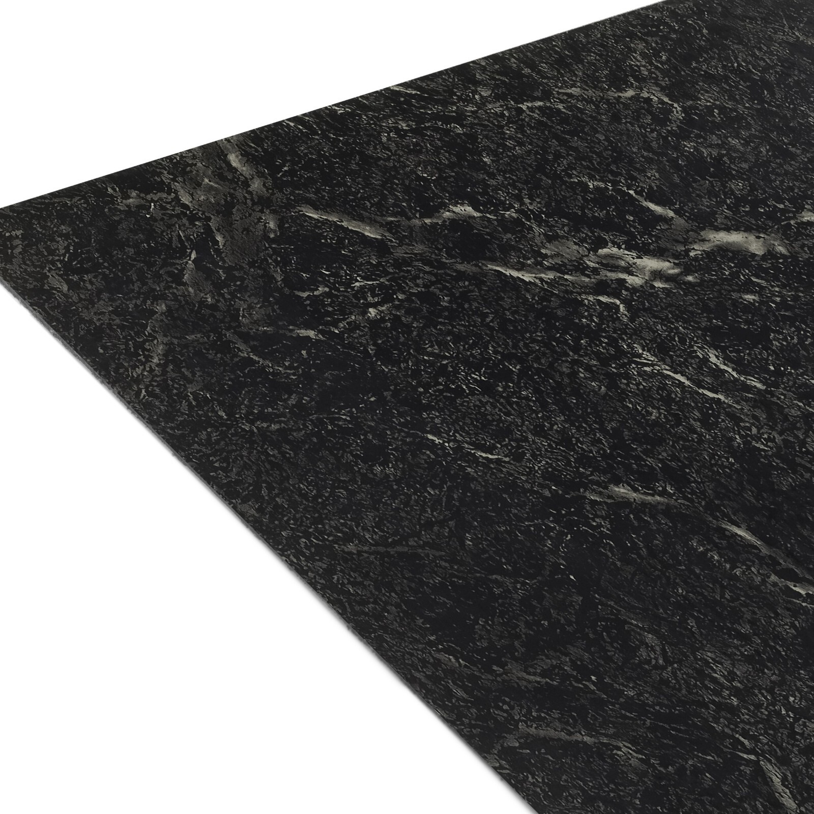20 Tiles Vinyl Floor Tiles Self Adhesive Peel And Stick Black Flooring 12×12 in