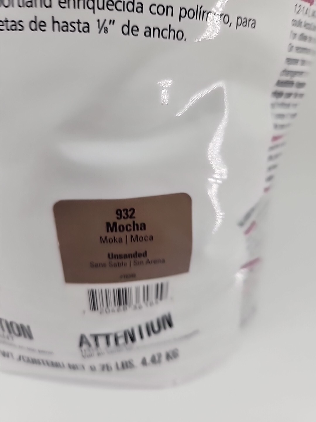 TEC – 620 – AccuColor Premium Unsanded Grout – 932 Mocha – 9.75 lb – Qty 4