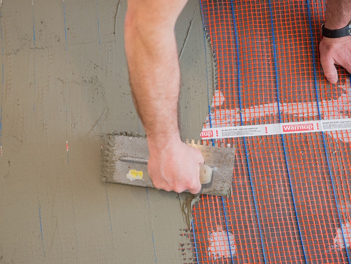Warmup StickyMat Radiant Heating Mats 20″ wide 120Volt Made in the USA