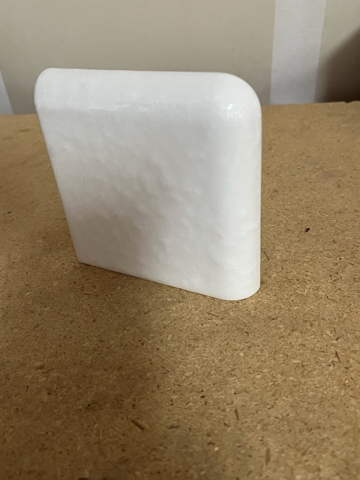 1 pc. AN4402 Radius Bullnose Corner Mayan White Glossy Ceramic Daltile 4-1/4″