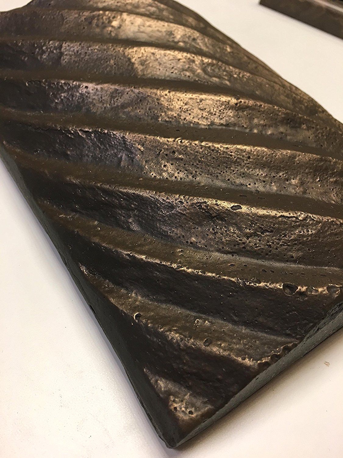 6×8 Roman Column Bronze Metal Resin Tile Insert Art Craft Decor Backsplash