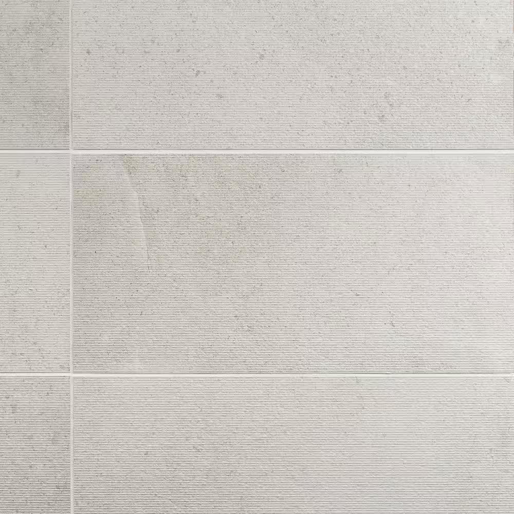 Iris Chiseled Perla 11.69 In. X 23.5 In. Chiseled Porcelain Floor and Wall Tile