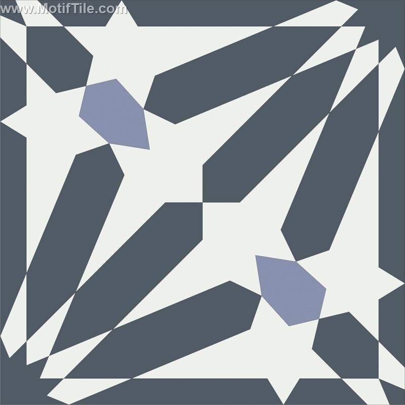 Motif Handmade Cement Tiles 8 Inch x 8 Inch, Pack of 12 Tiles, PRICE IS PER BOX,