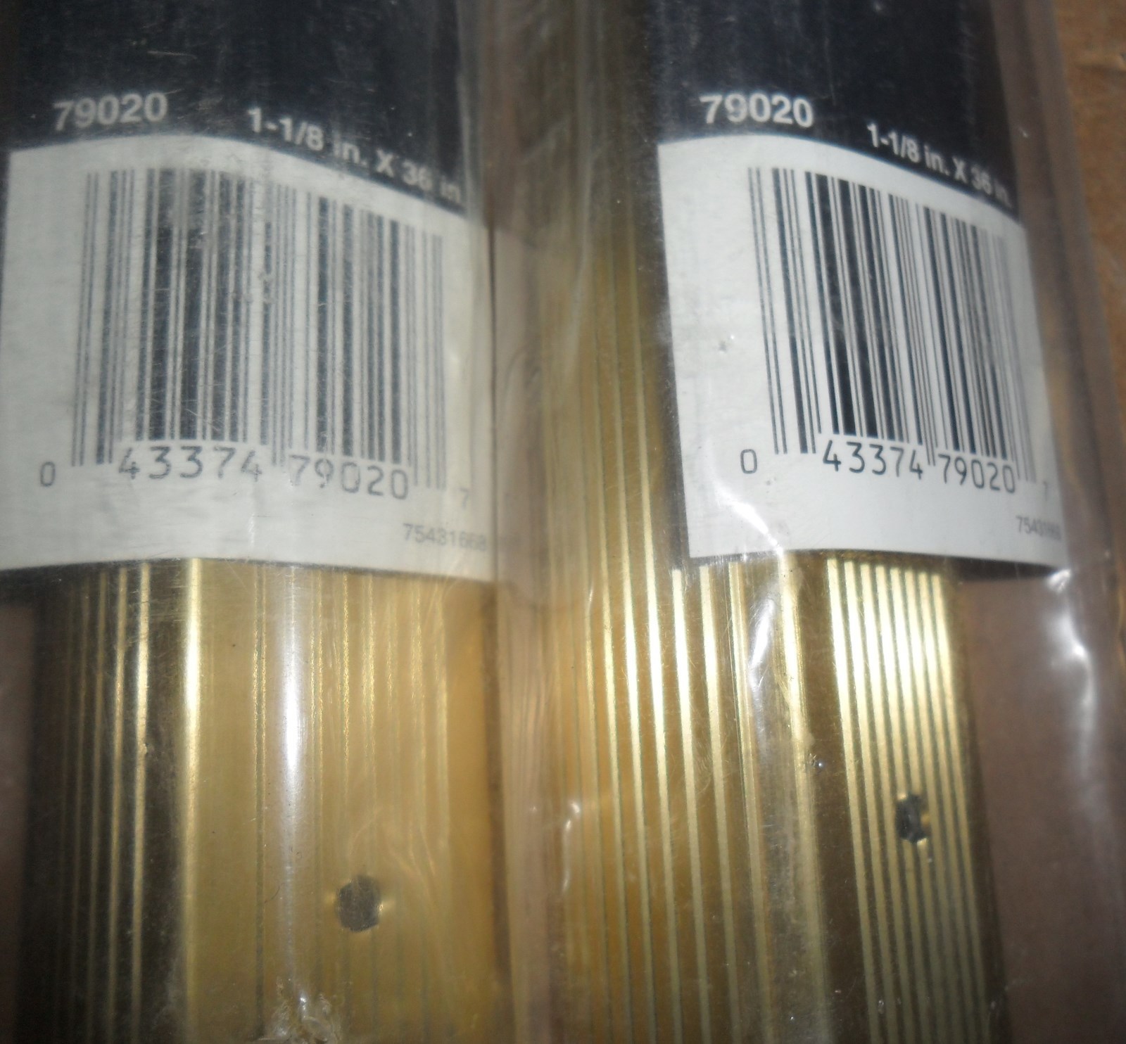 Stair Edging 1 1/8″ x 1 1/8″ x 36″ various lot of 3