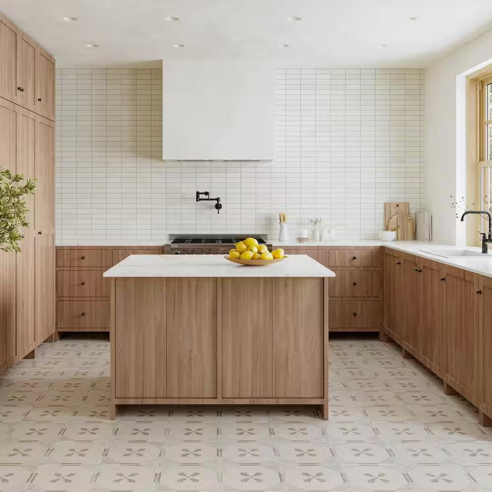 Celine 2 In. X 6 In. Matte White Porcelain Subway Floor and Wall Tile (5.33 Sq.