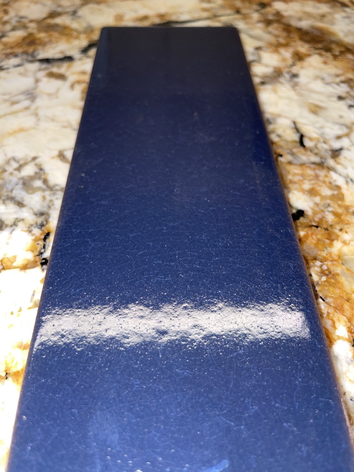Fireclay Tile Hand Made Color Navy Blue Size 3*9, 822 Pieces Total