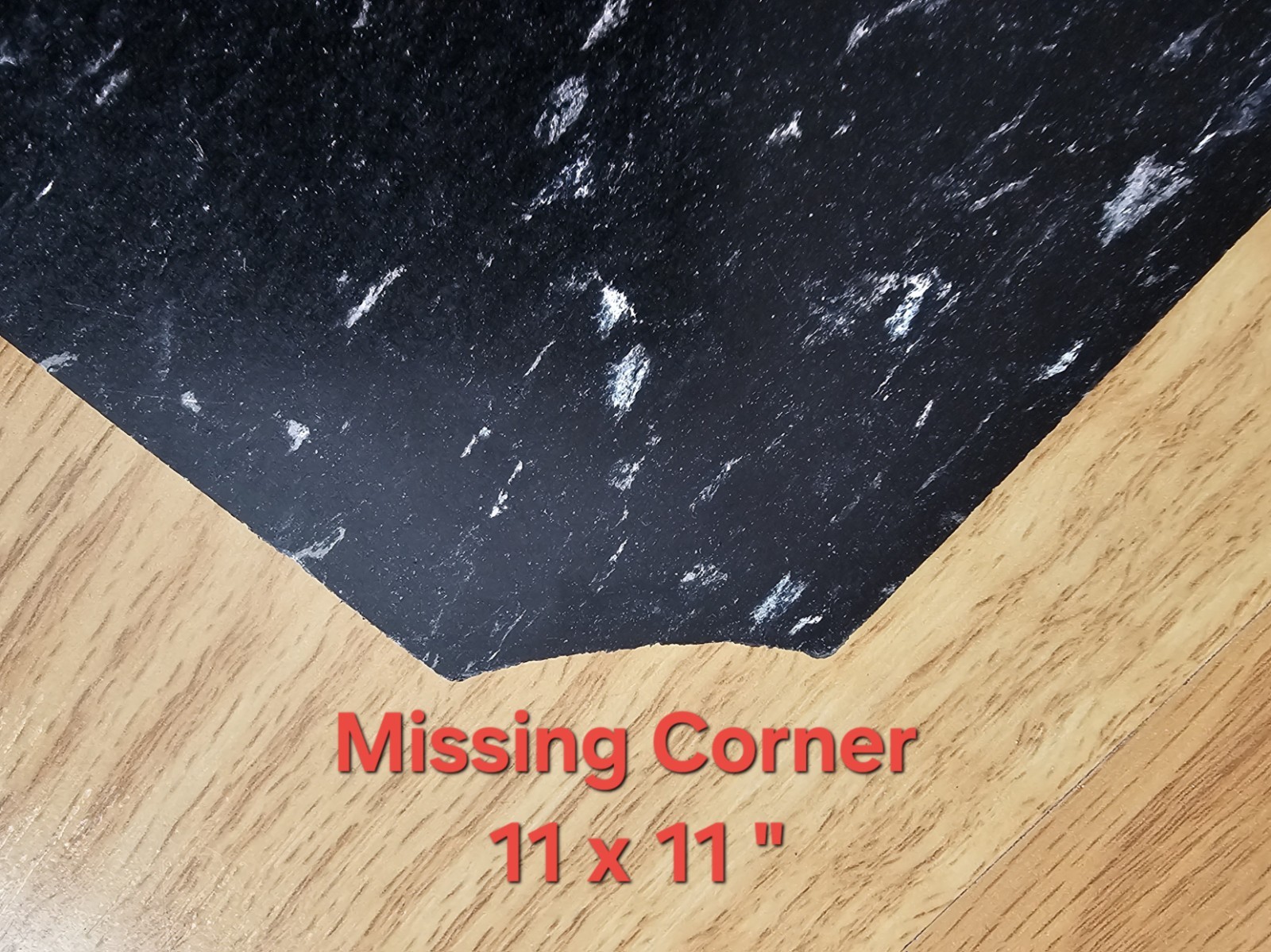 Flextile Commercial Vinyl Composition Tile 12×12 Black White Speckle VCT Lot 22