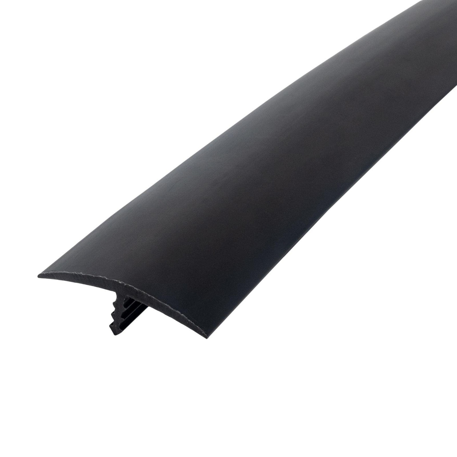 Outwater Plastic Tmolding 11/4 Inch Black Flexible Polyethylene Center Barb T…