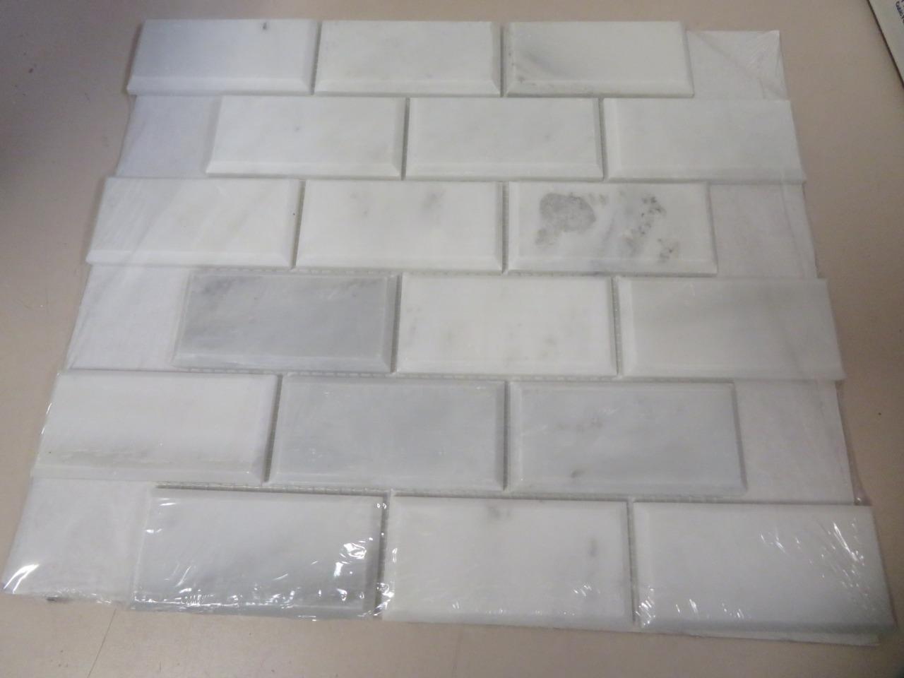 MSI Arabescato Carrara 11.81 in Honed Marble Look Floor and Wall Tile Sheet