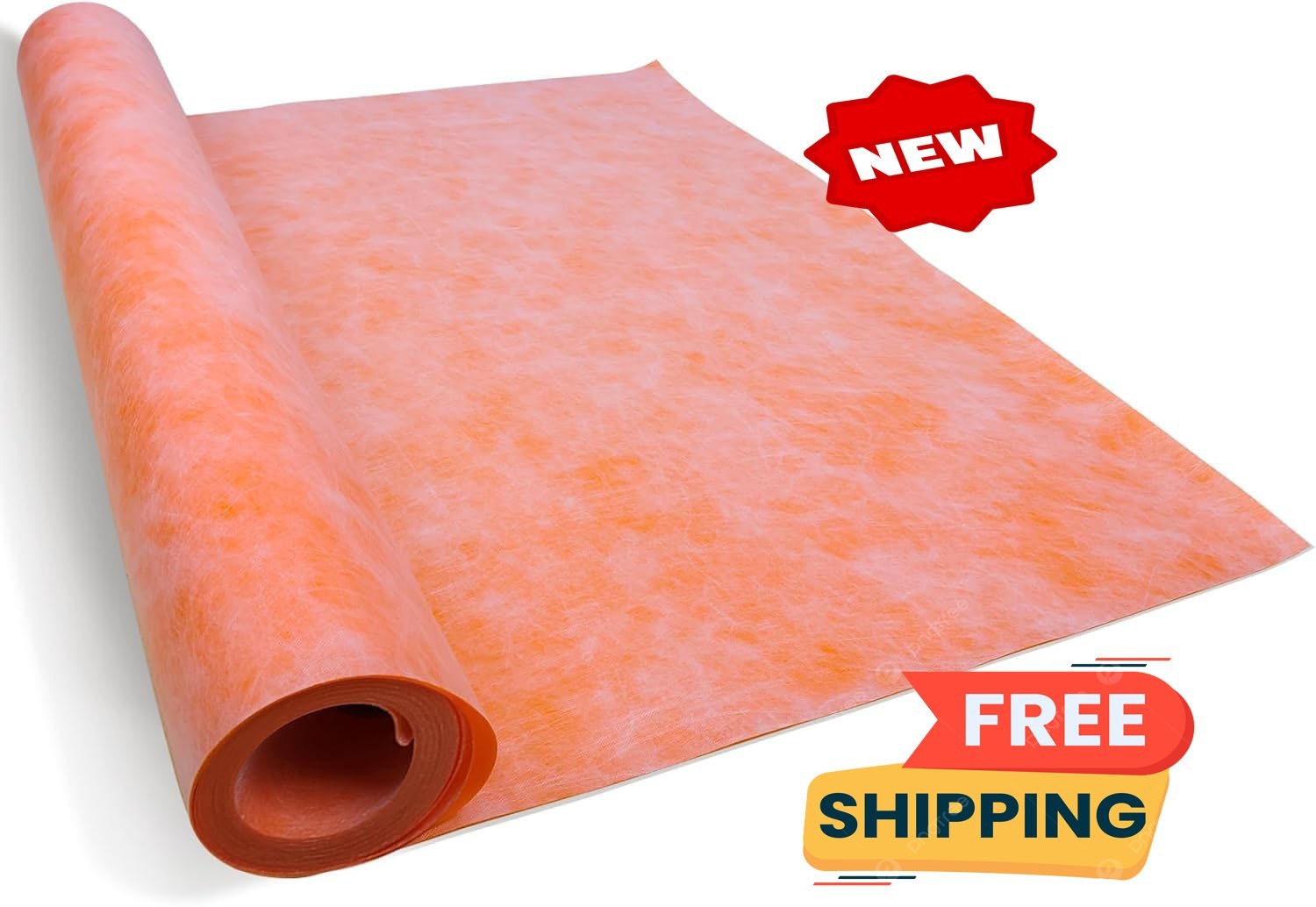 Membrana impermeabilizante para ducha de 11,5 x 10 m (125 pies cuadrados), 23,6