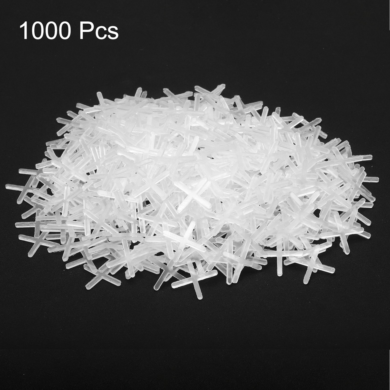 1000pcs Tile Spacers 2mm Hard Plastic Cross Tiles Leveler Spacer for Ceramic