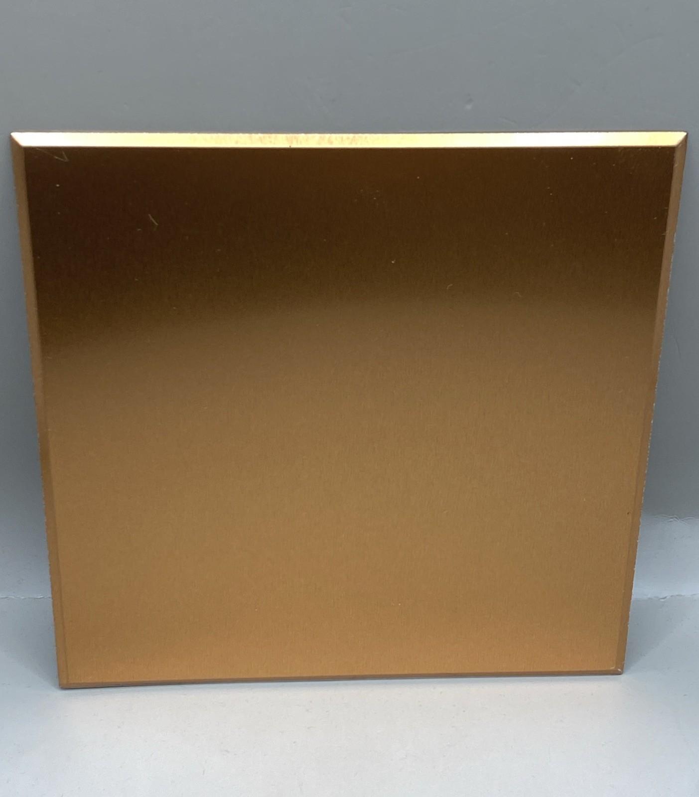 Brushed COPPER Tin Square Tile 6×6 inch Smooth Kitchen Bathroom Backsplash 20