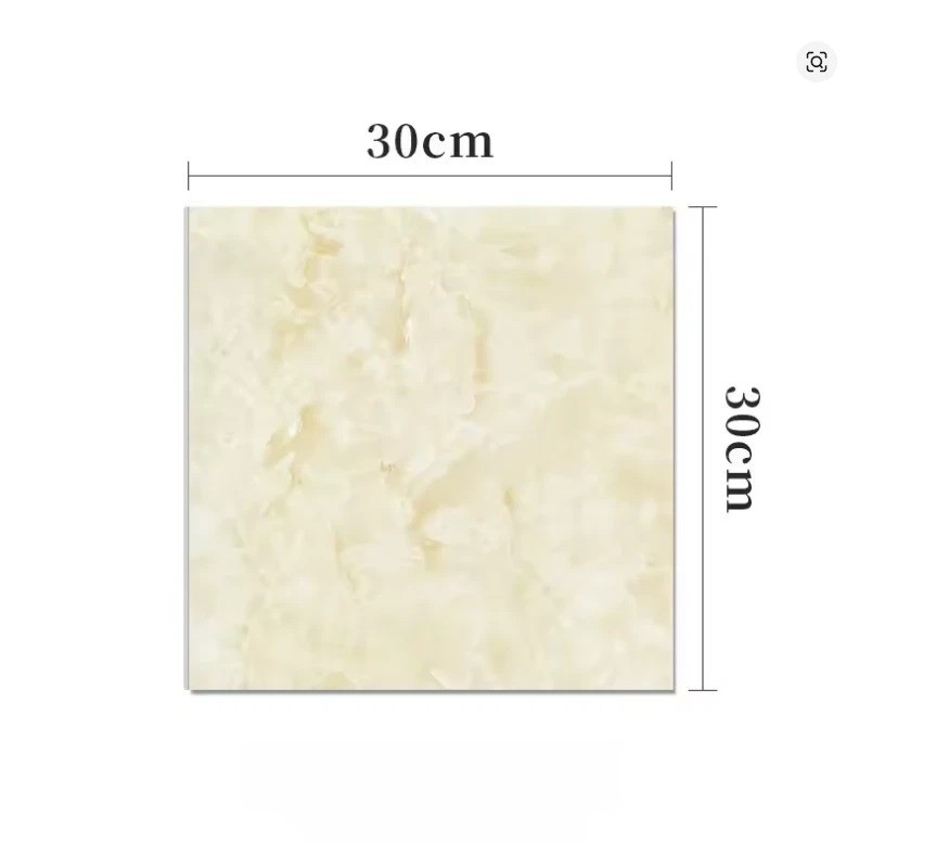 20Pcs Peel and Stick Marble Floor Wall Panels PVC Tiles Sticker US