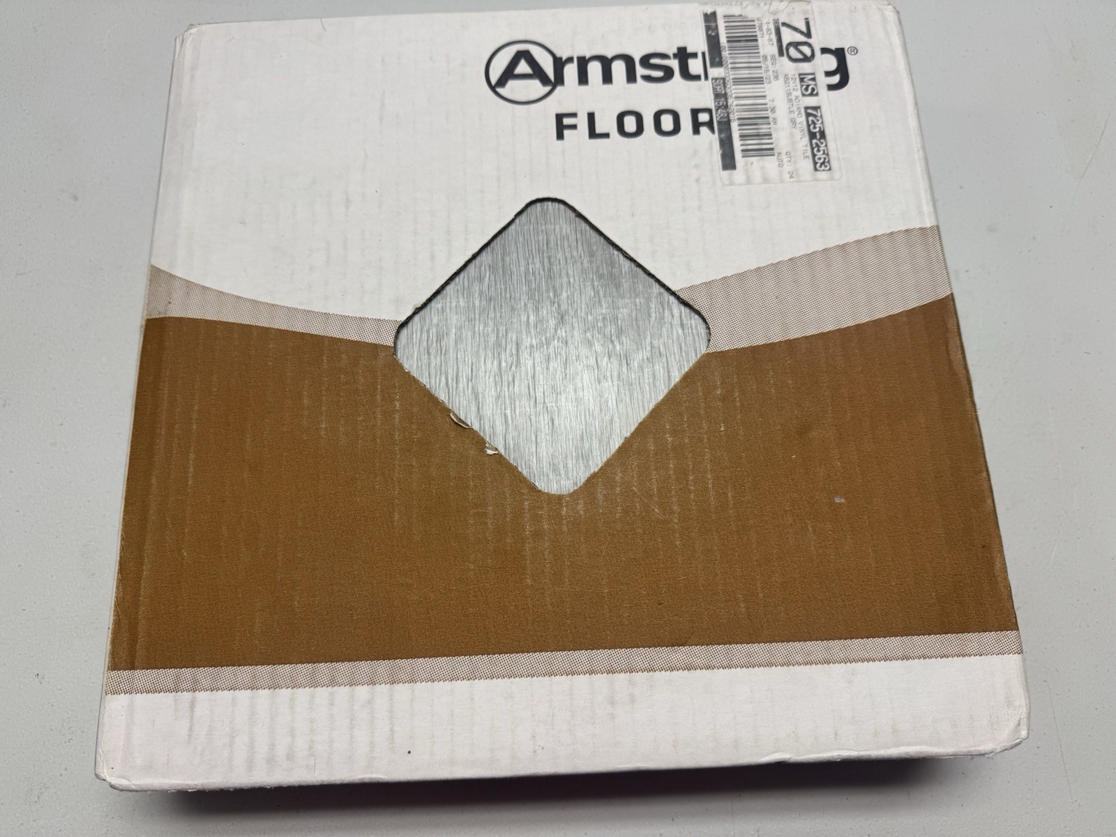 Armstrong Flooring Adiamo Tile 12 X 12 Subtle Grey Gray 24 Pc New Old Stock