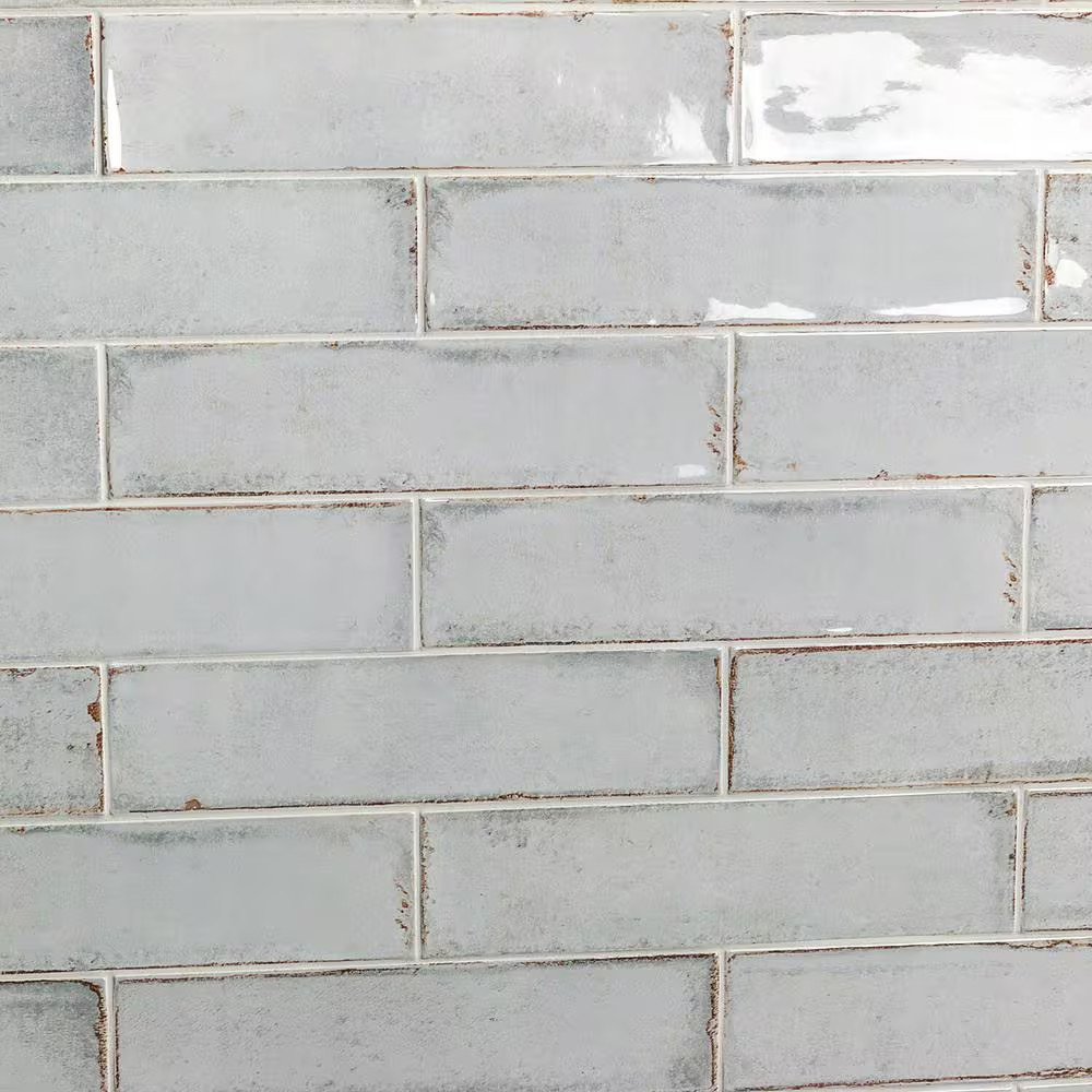 Moze Gray 3 In. X 12 In. 9 Mm Ceramic Wall Tile (22-Piece) (5.38 Sq. Ft./ Box)