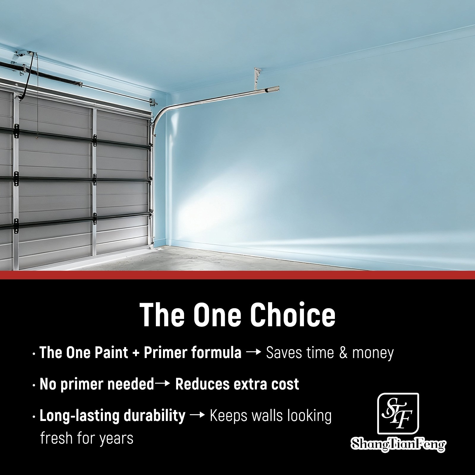 Epoxy Floor Paint Kit – Acrylic Concrete Coating for Garage Living Room 1 Gallon