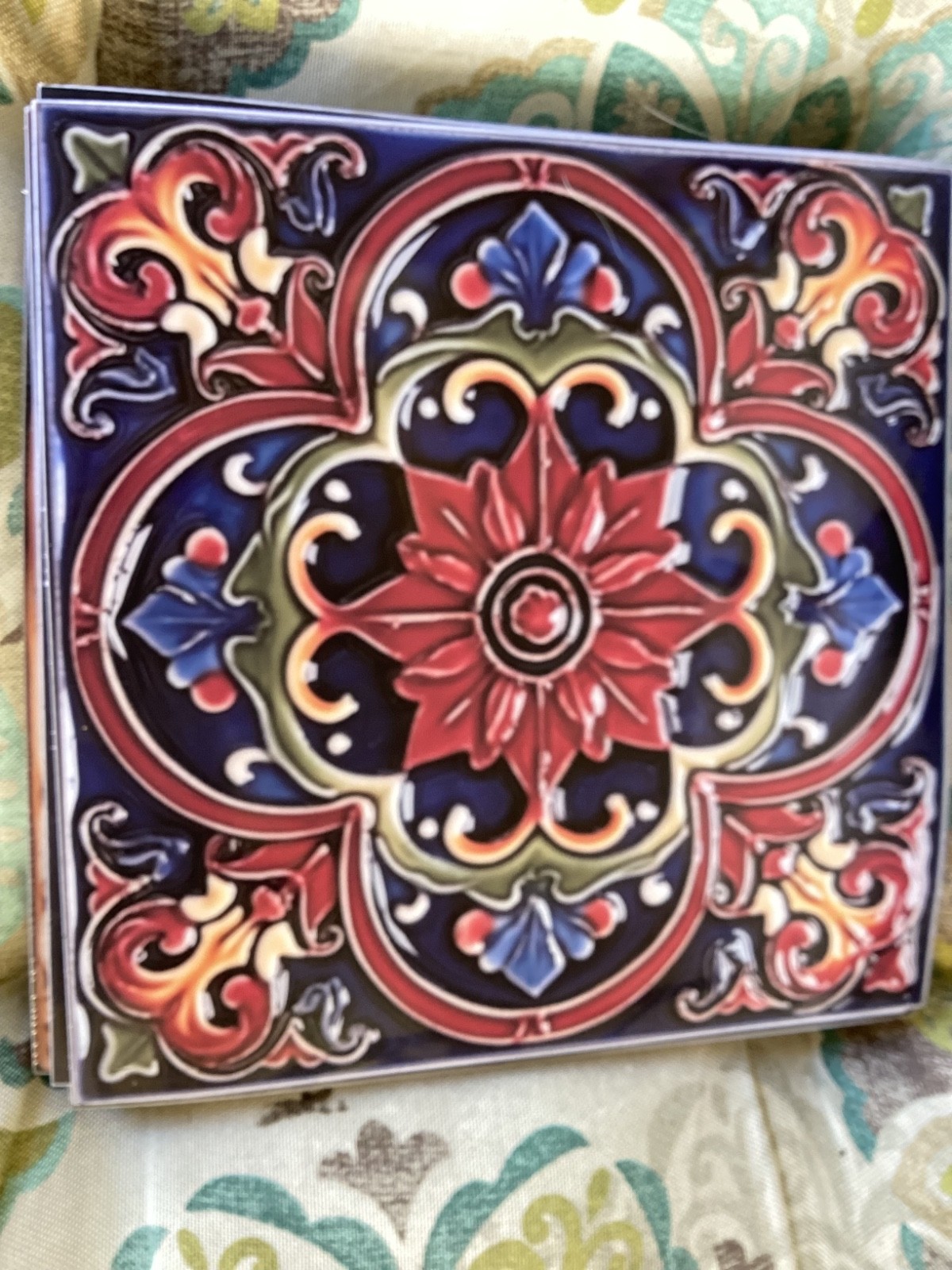 8″ X 8″ Mosaic Peel And Stick Removable Tiles lot of 10