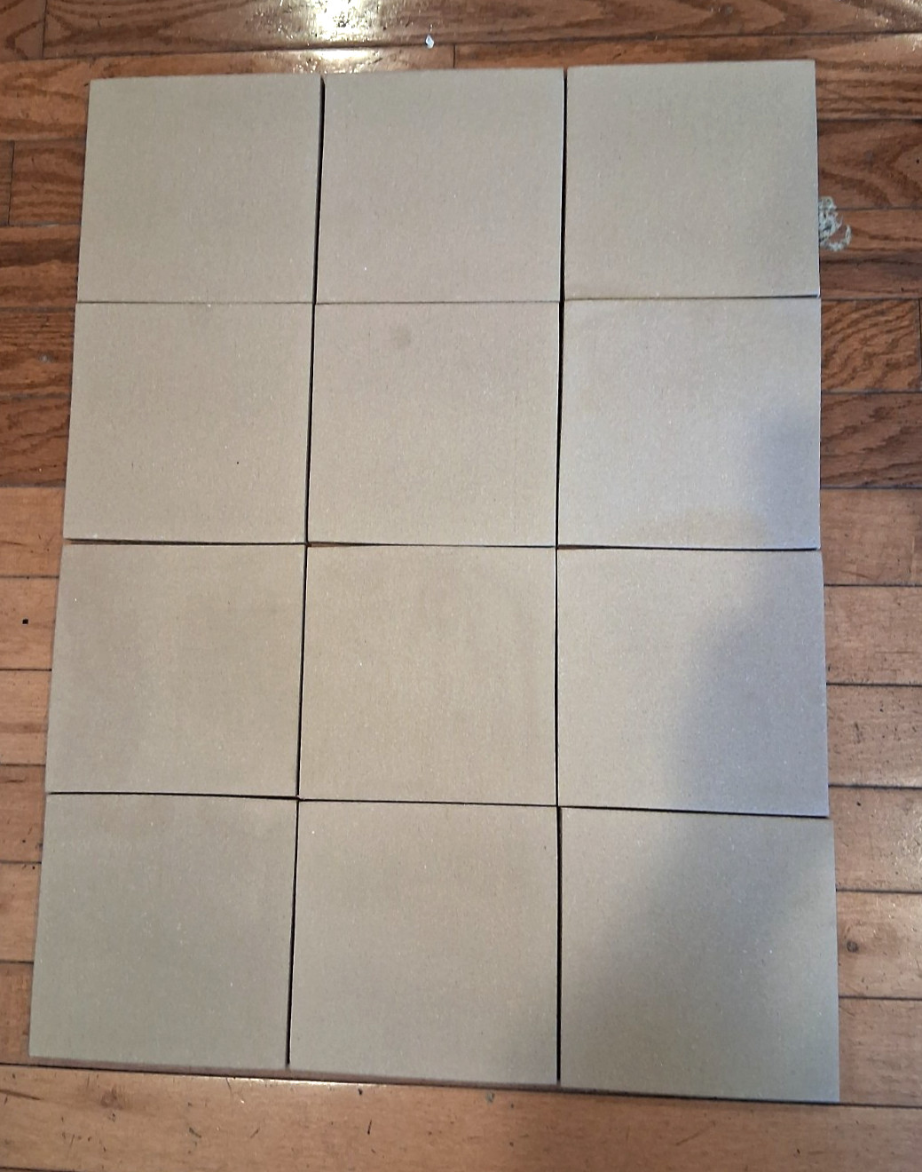 BRAVO 6″ x 6″ TAN QUARRY CERAMIC TILE, 3/8″ THICK, USA MADE (SET OF 12 TILES)