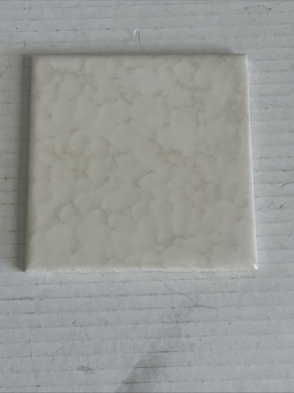 1 pc. #314 Linen 4-1/4″ Wall Tile Ceramic Tile Monarch Tile Co. Vintage Tile