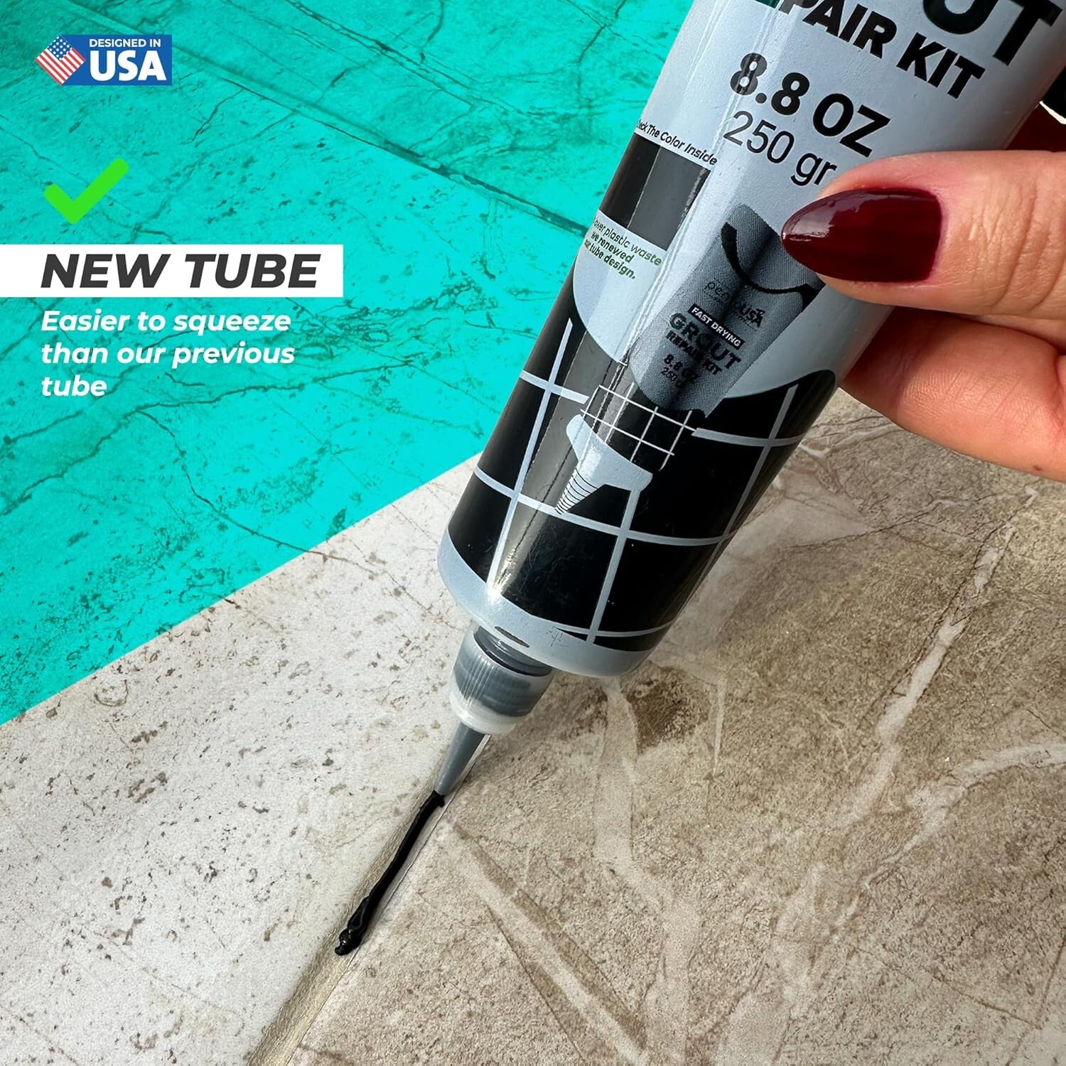 PentaUSA Grout – Tile Grout Repair Kit with Grout Removal Tool…..B5