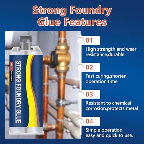 Strong Foundry Glue,Metal Repair Glue,High Temperature Resistant Casting