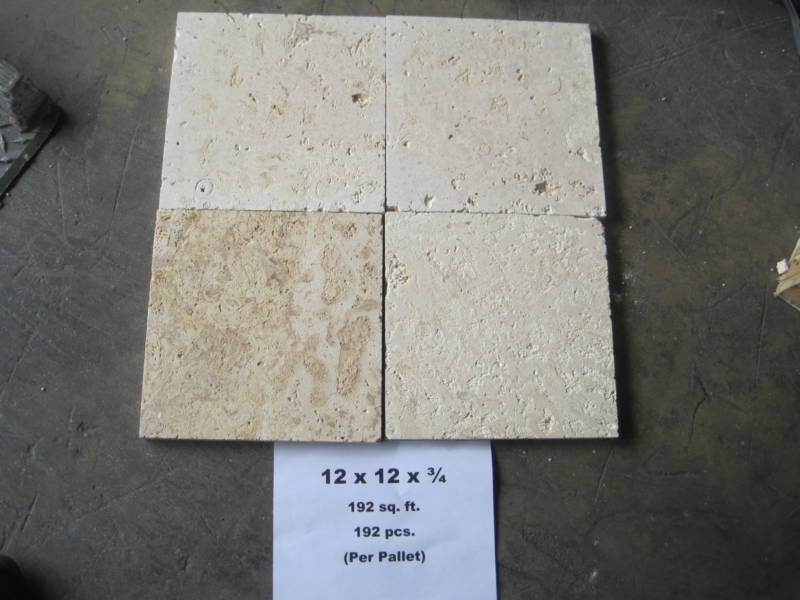 CORALSTONE NATURAL KEYSTONE TILES 16 X 16 X 3/4″