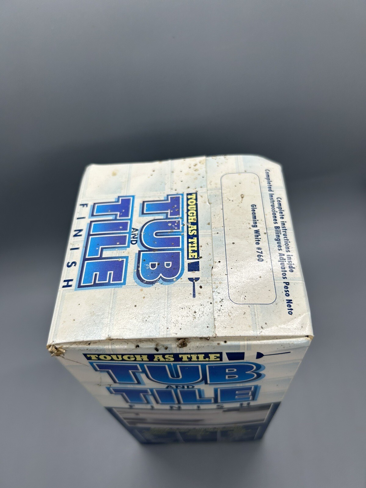 Tough As Tile Tub & Tile Finish 760 Gleaming White New in Box USA