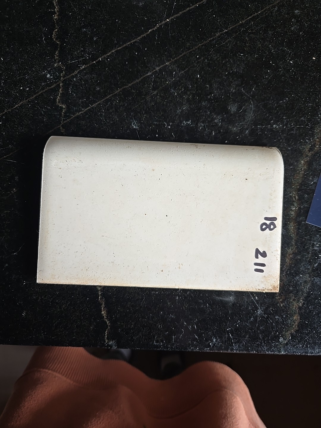 Vintage Ceramic Sand Cove Base Tile 6 1/8″ X 3 7/8″ NOS