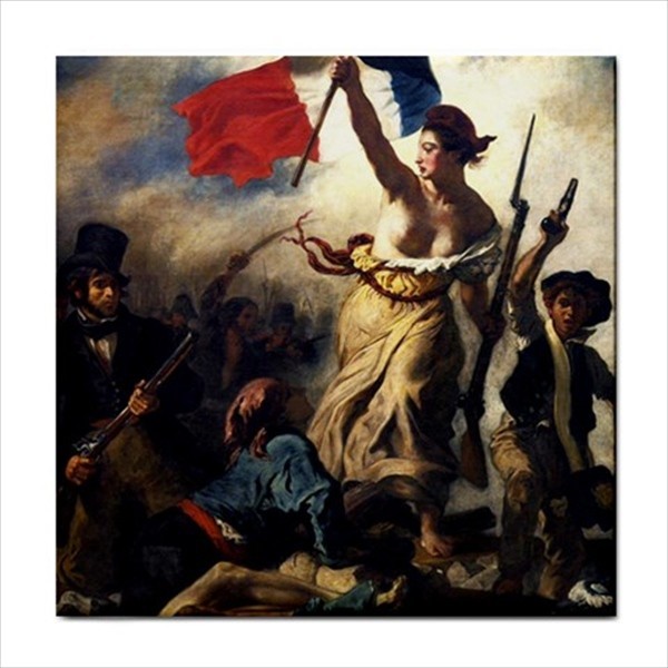 Famous Art Ceramic Tile Set Of 16 Backsplash 4.25″ Tiles Home Decor