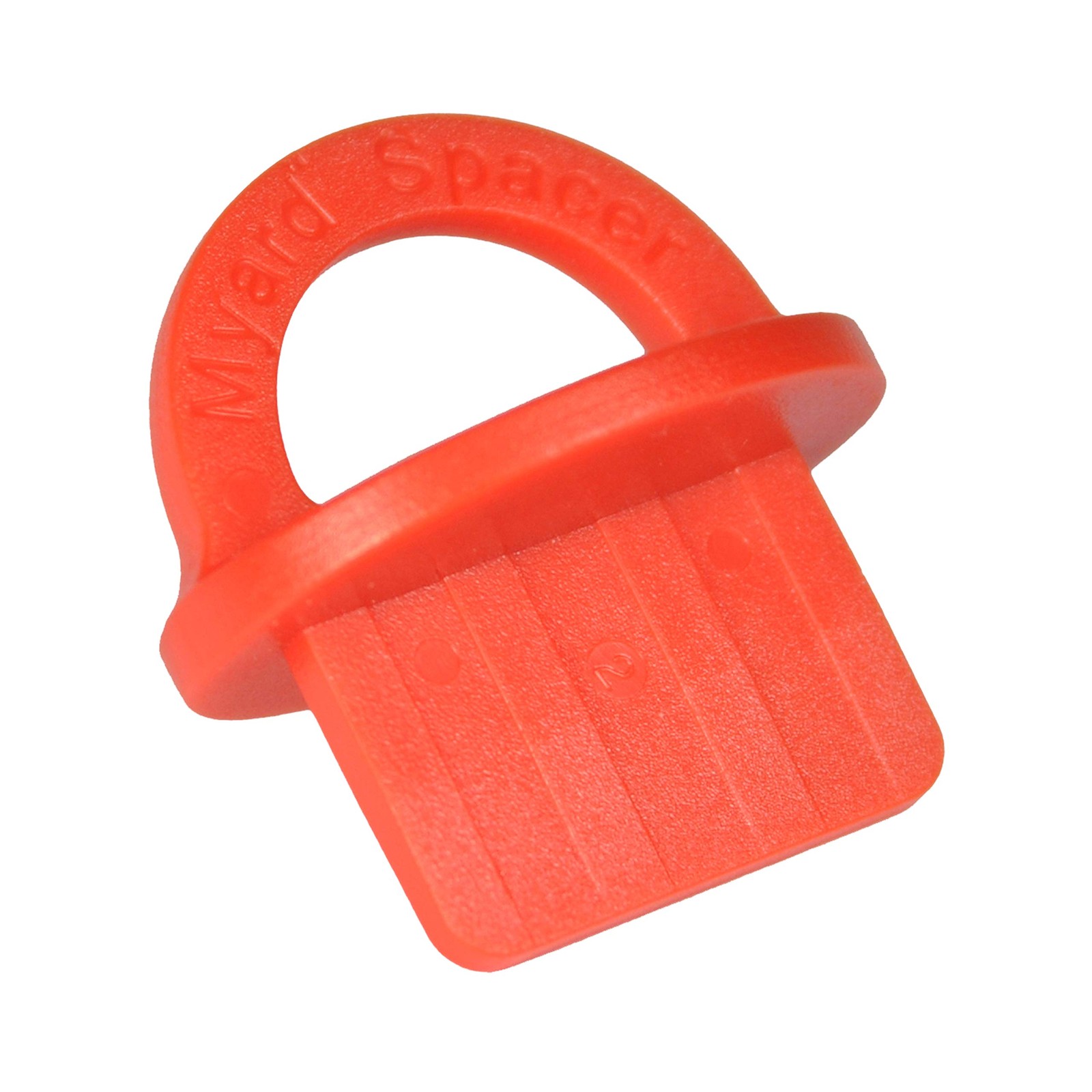 Red 20 Packs 1/8 Inch Deck Spacer with Bright Color Easily Spotting, Easy Pul…