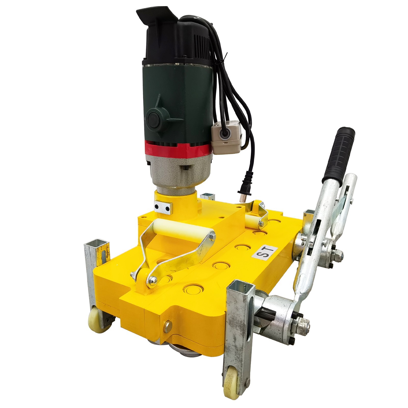 Portable Color Steel Tile/Color Tile Aluminum Edge Locking Machine for 470/475
