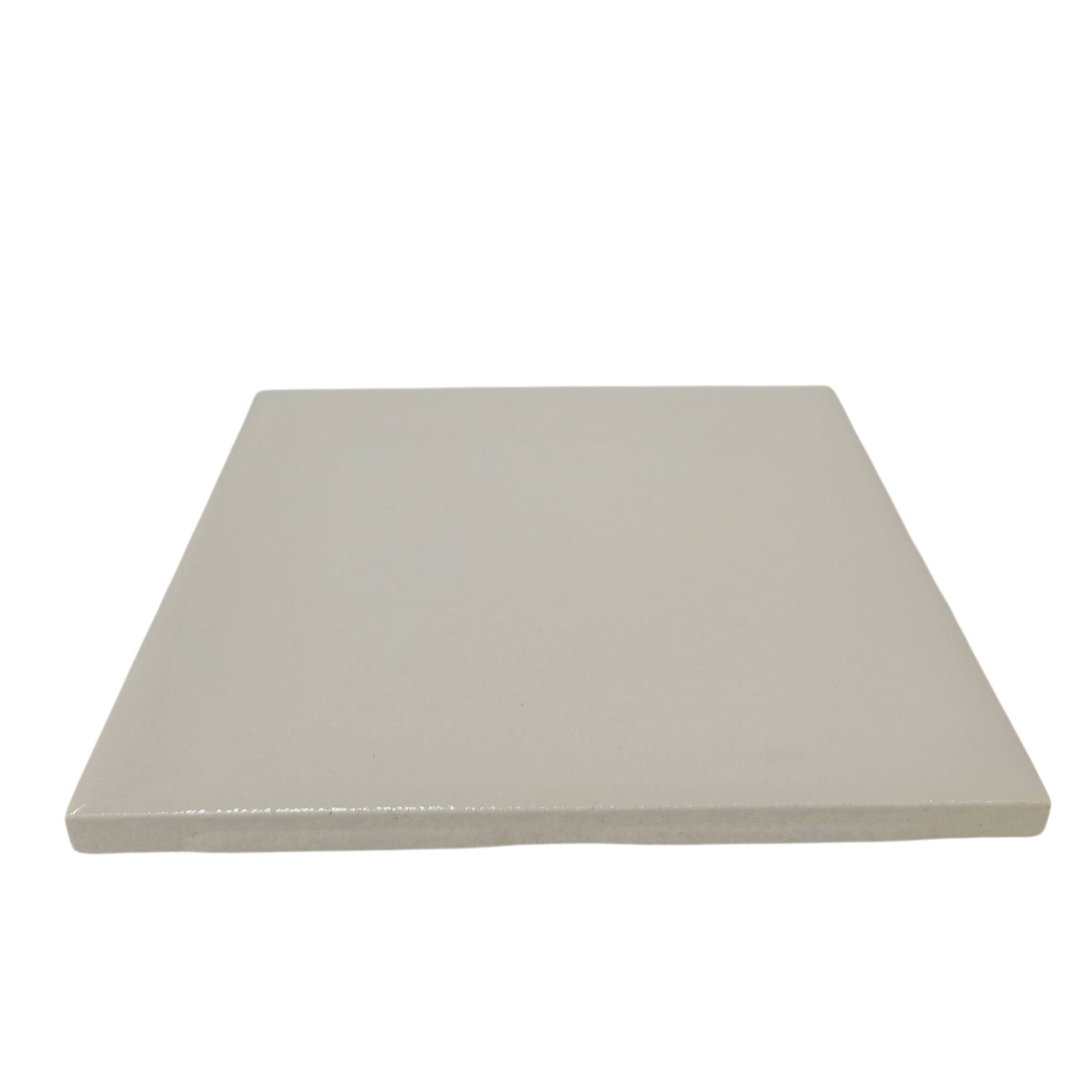 Vintage Warm Off White Ceramic Tile 4.25 inch Subway Square Classic Color 376