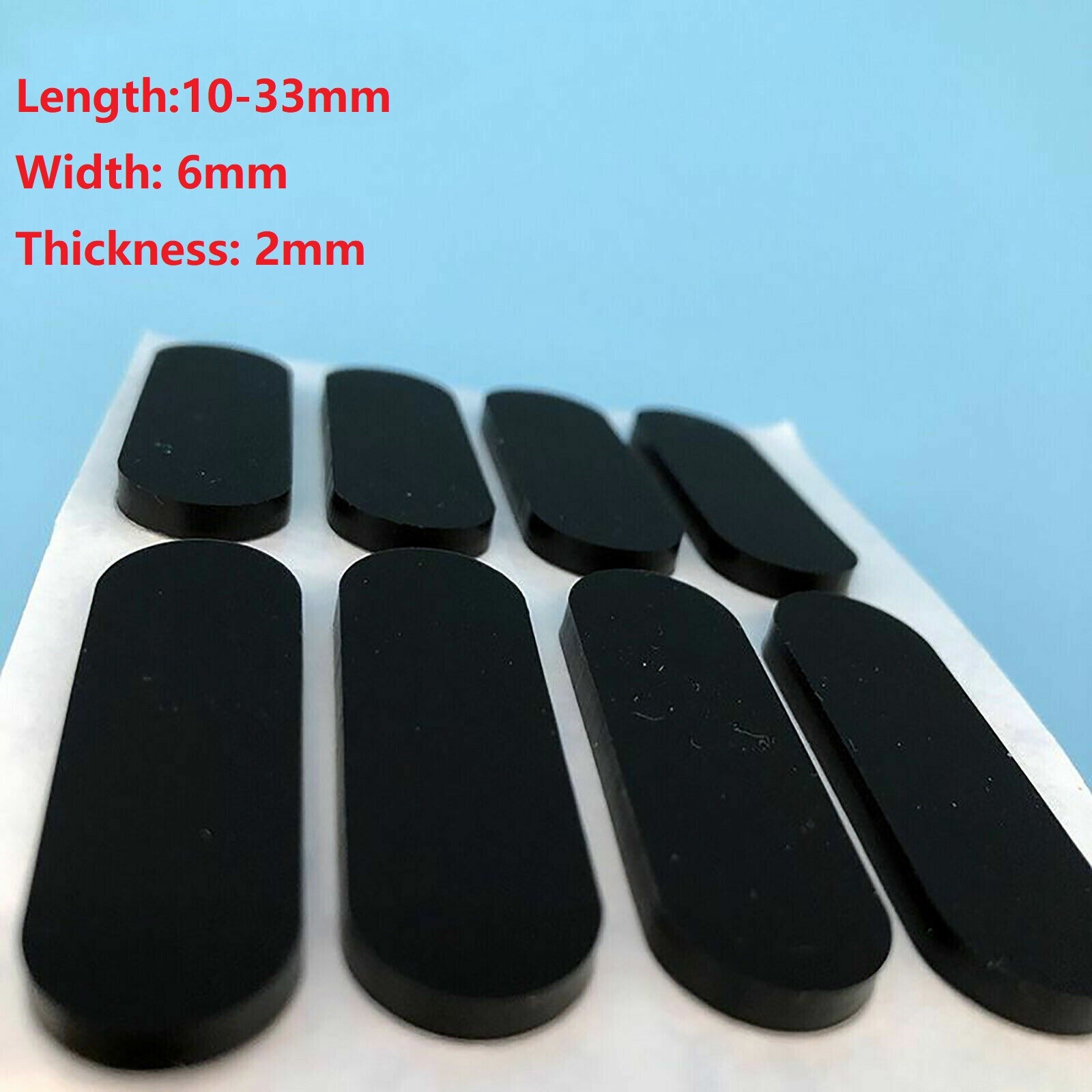 Self Adhesive Silicone Rubber Pad Protector Self Adhesive Sticky Anti-Slip