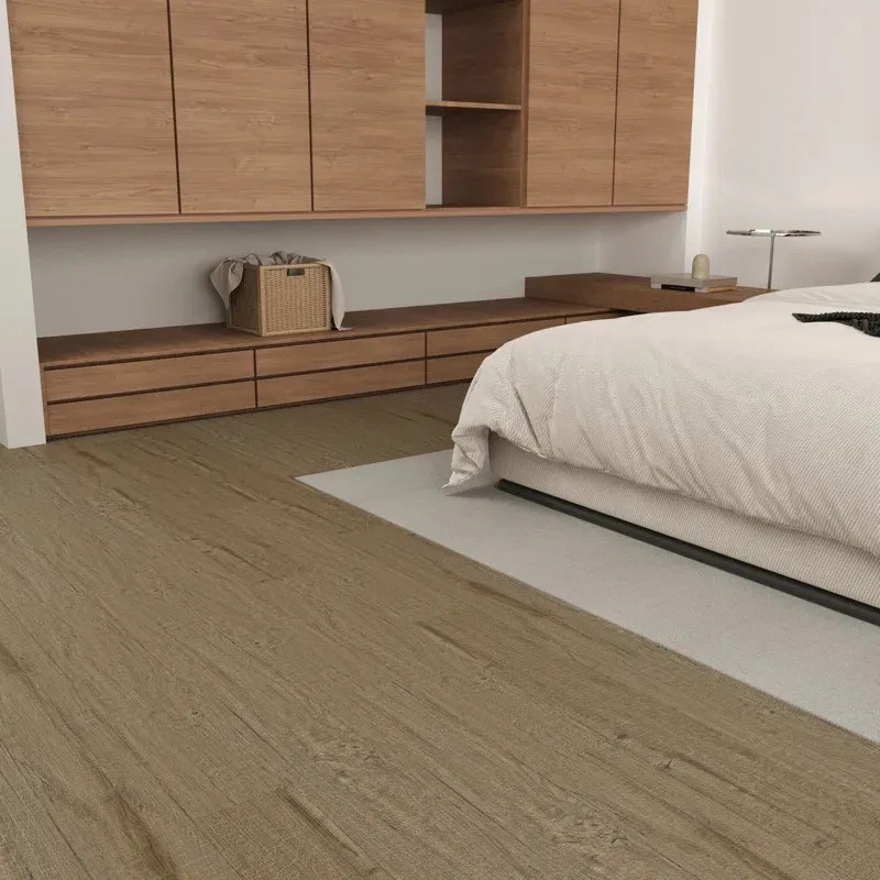 12Mil 6 In. X 36 In. Uv Surface Flooring Tile, Peel And Stick Water Resistant Fl