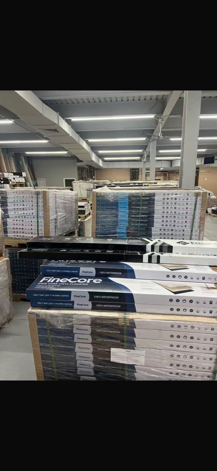 High-Quality Vinyl Flooring – 5.5mm & 6.5mm – Durable Waterproof for Home Decor