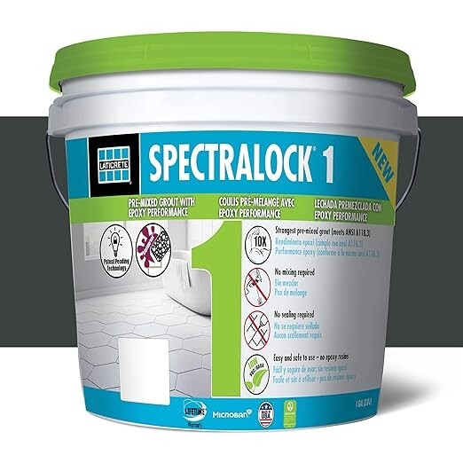 LATICRETE SPECTRALOCK® 1 Pre-Mixed Grout #45 Raven