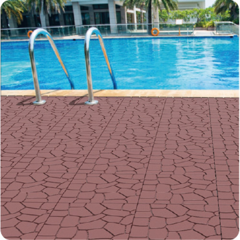 New Stone texture12″Patio Deck Tiles Module Interlocking DeckingTiles Floor Tile