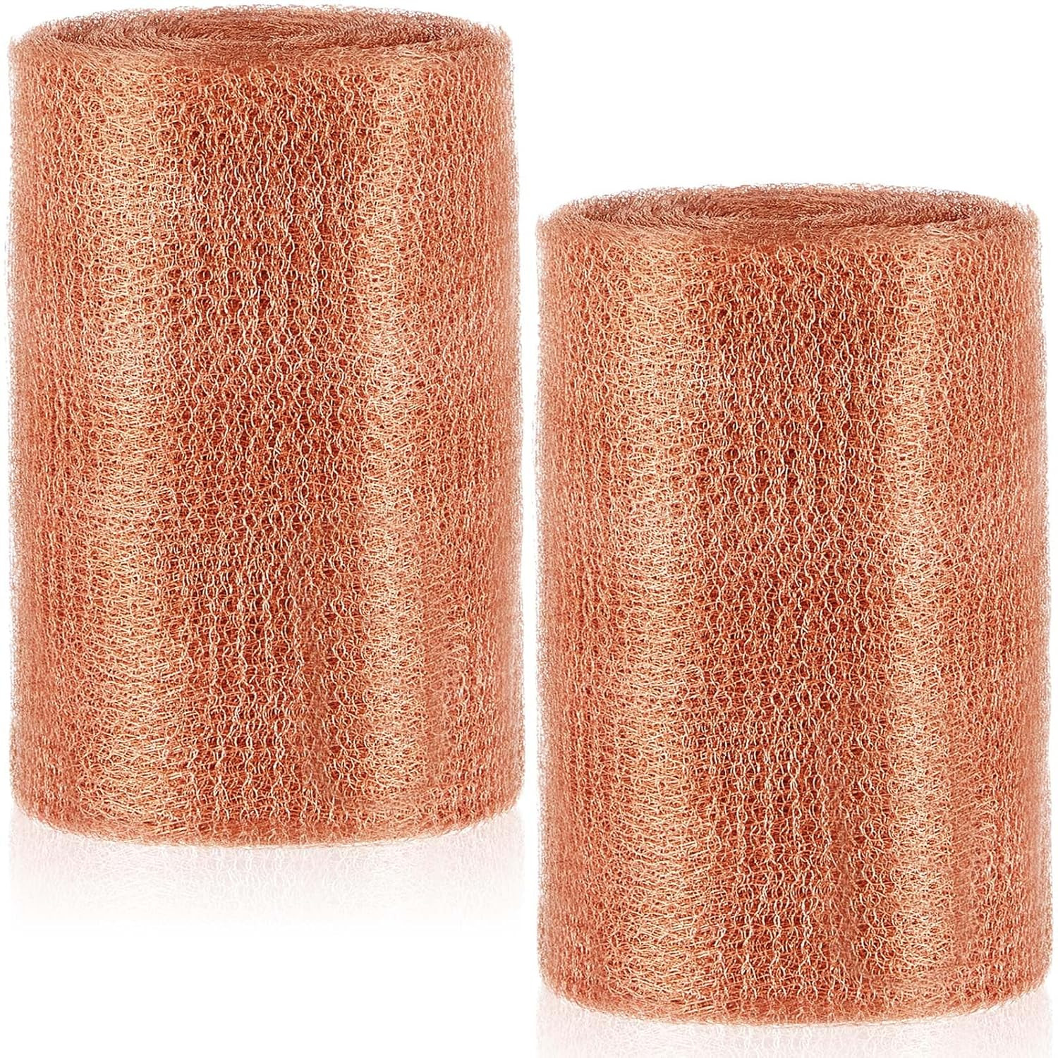 8″ X 100 Ft Copper Mesh Rodent Control Copper Wool for Slugs Rustproof DIY Hole