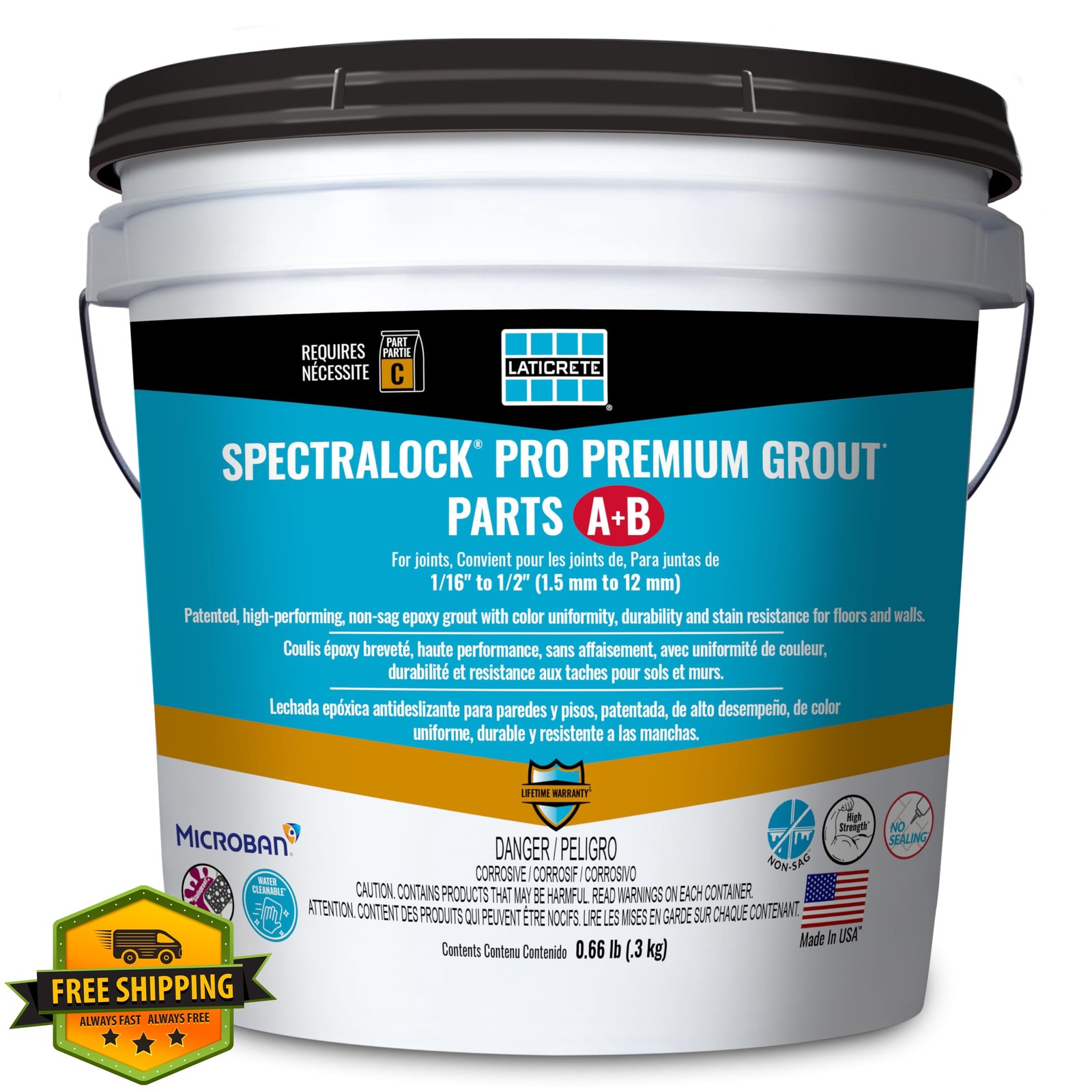 Laticrete Spectralock Pro Epoxy Grout 2lb