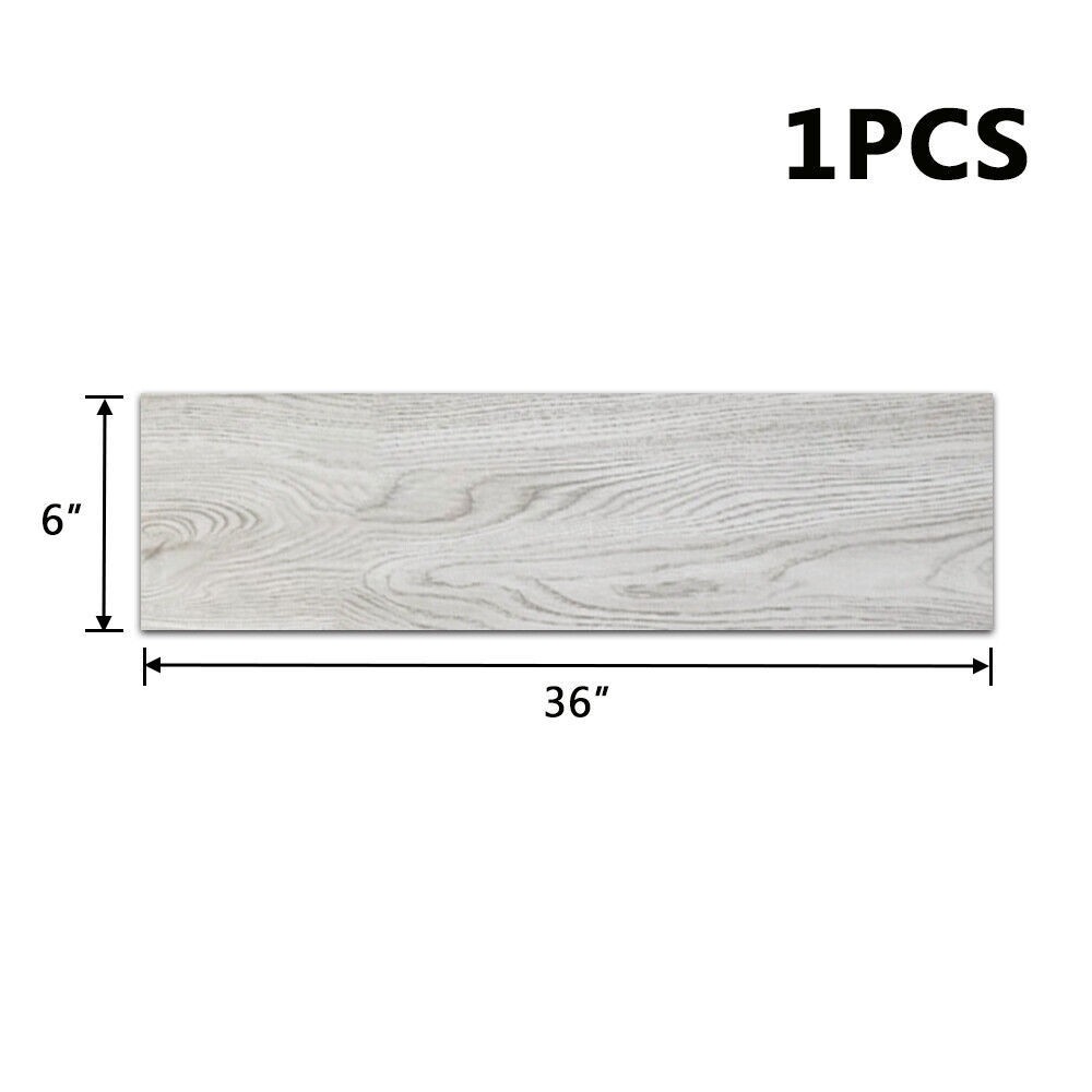 36Pcs 54 Sq.FT Self-Adhesive PVC Vinyl Floor Planks Peel & Stick Wood Tiles Peel