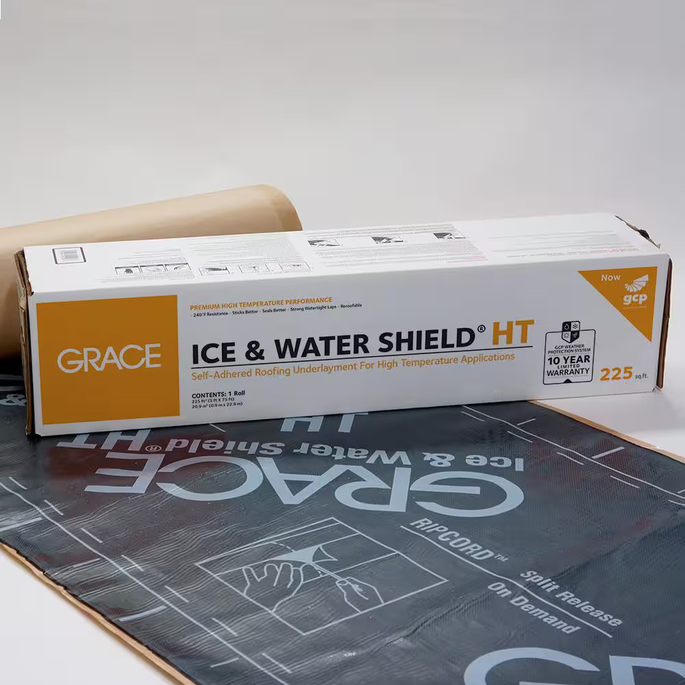 Grace Ice and Water Shield HT 36 In. X 75 Ft. Roll Self-Adhered Roofing Underlay