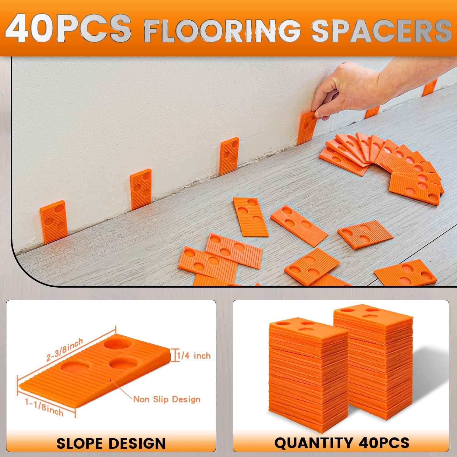 Laminate/Vinyl Flooring Tools, Tapping Block for Vinyl Plank Flooring – Doubl…