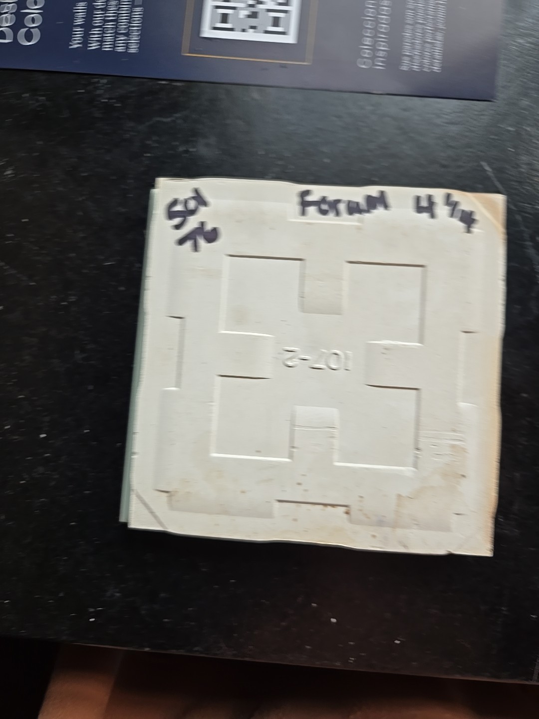 Vintage Ceramic Mint Green 4 1/4″ Square Self Spacing Tile NOS Forum