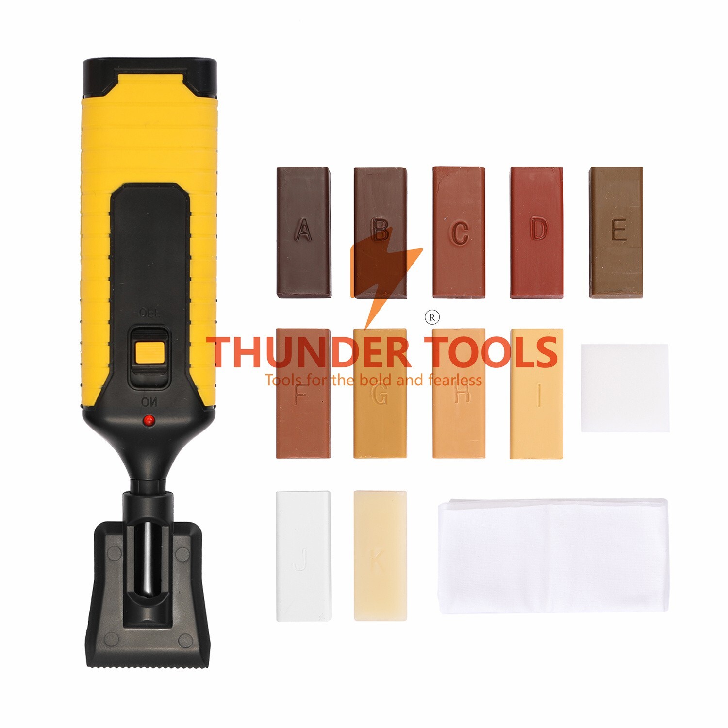 Laminate Floor Repair Kit Furniture Scratch Fix Wax System Mending Tools Set AU