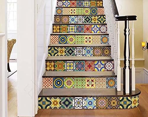 4 X 4 Mediterranean Brights Mosaic Peel And Stick Removable Tiles